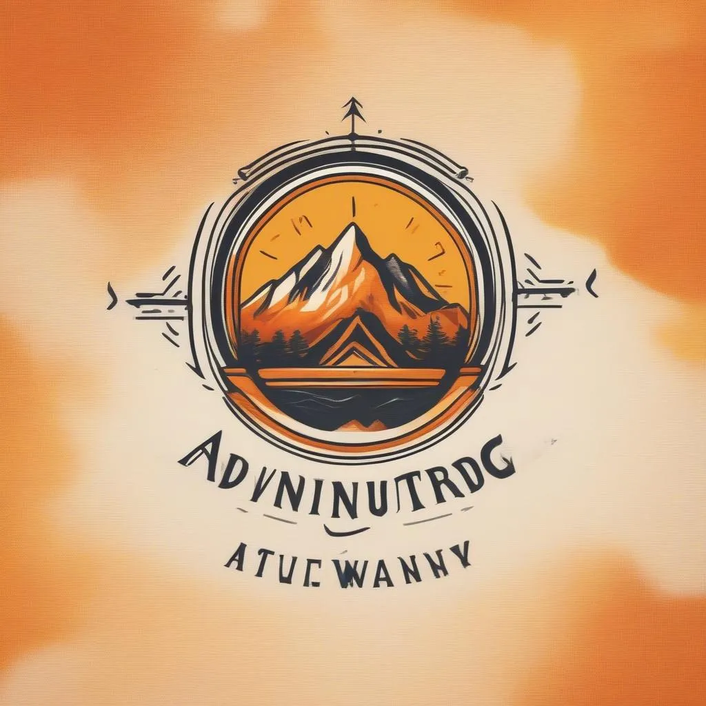 Adventure Travel Logo - Vibrant Colors