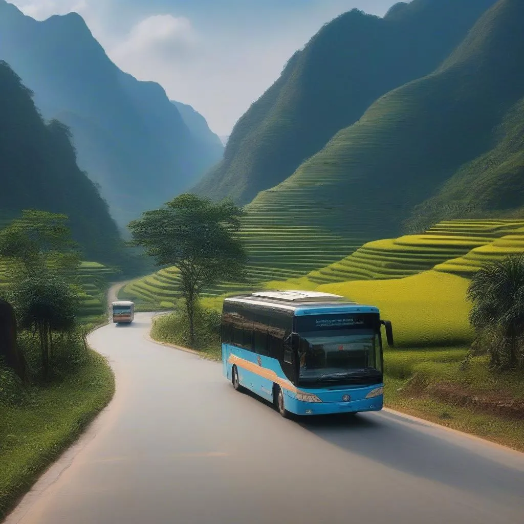 vietnam bus rental for an adventure