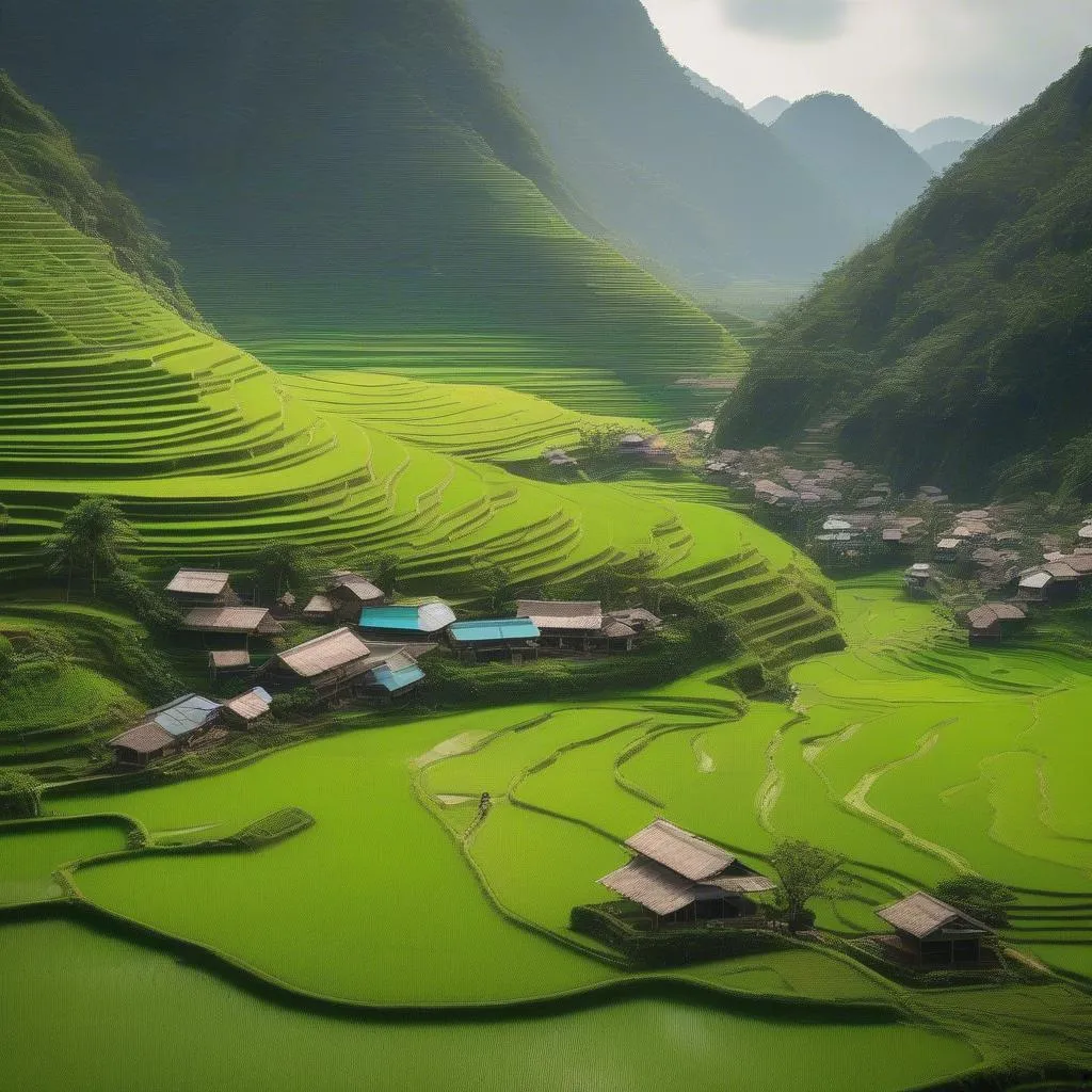 Stunning Vietnamese landscape