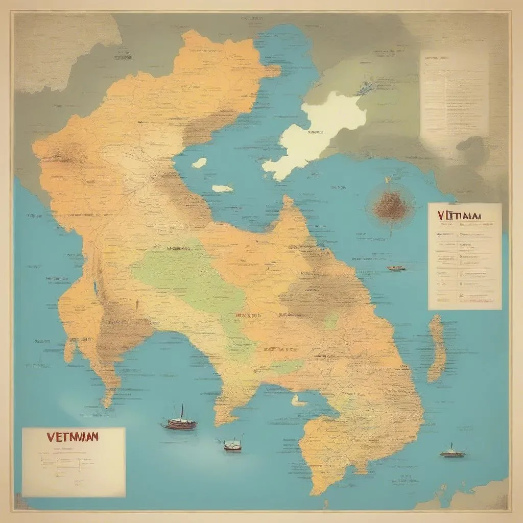 Vietnam Map