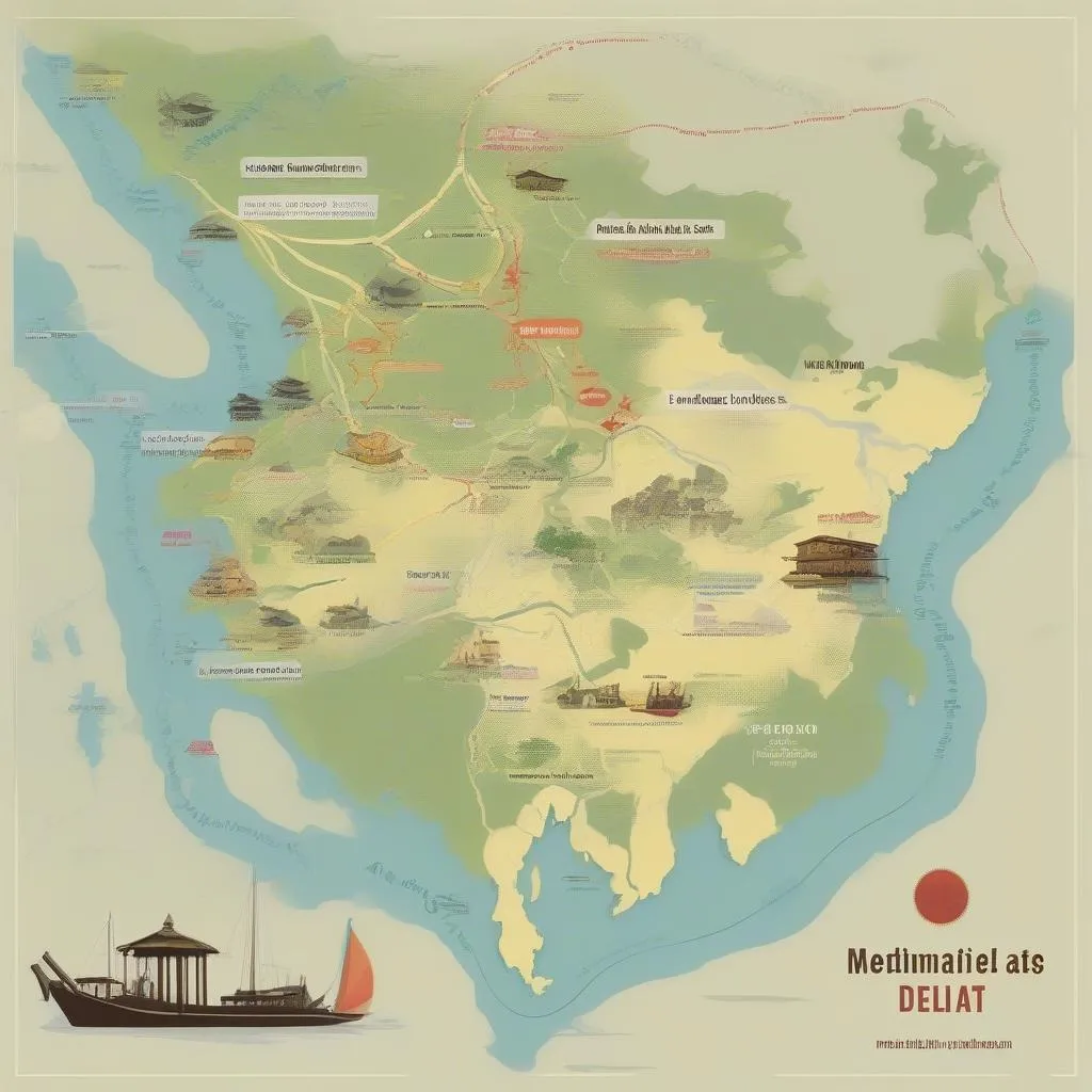 mekong delta map