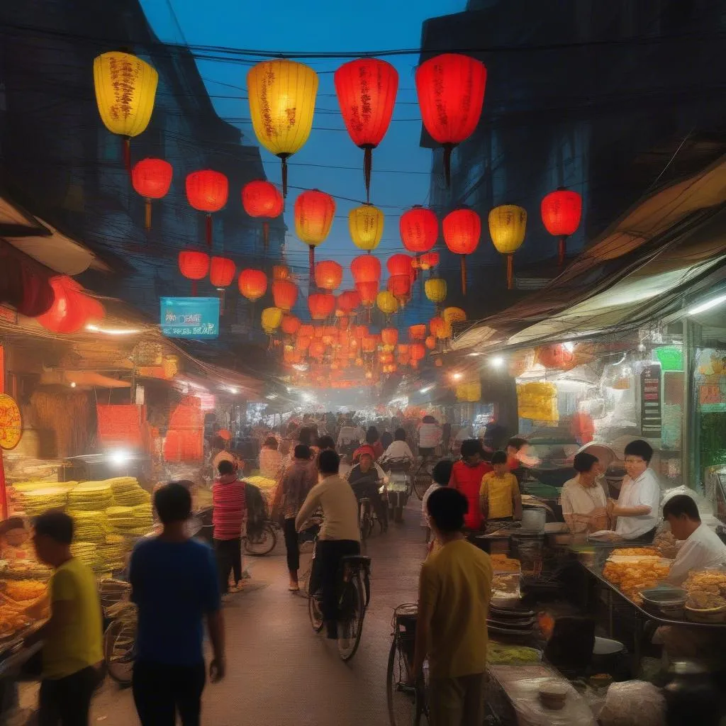 Street food in Vietnam