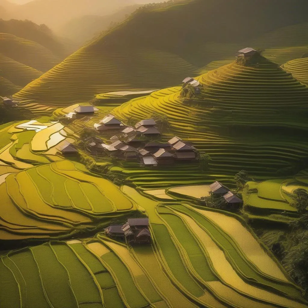 Dreamy Vietnam Landscape