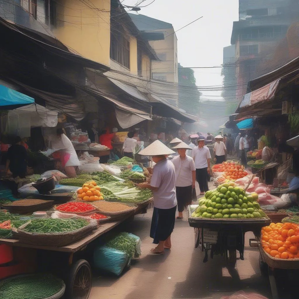 Vietnamese Food Market