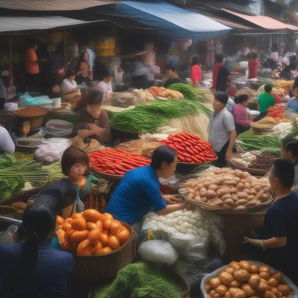 Vietnamese Food Market