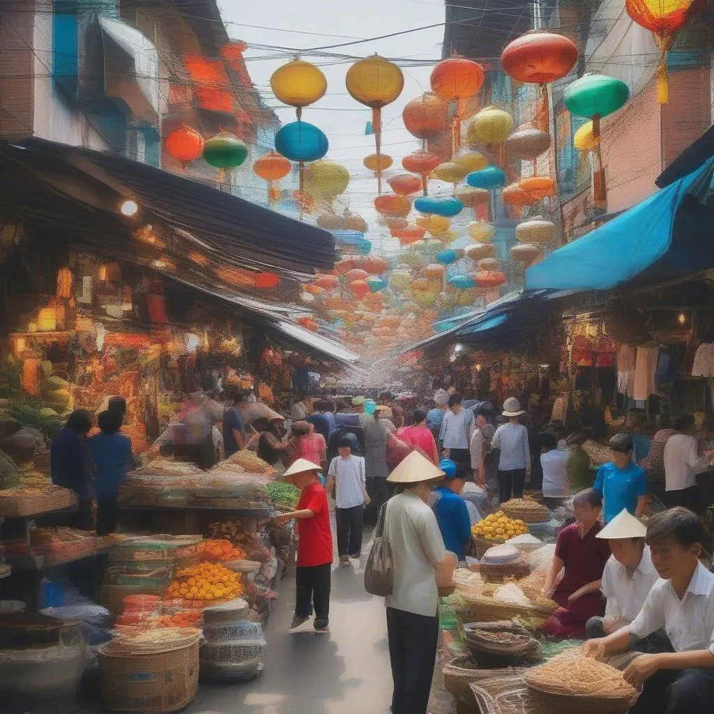 Traditional Vietnamese Market