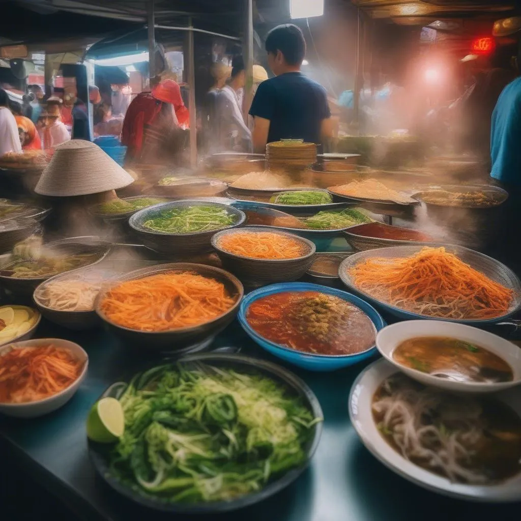 Vietnamese Street Food Market