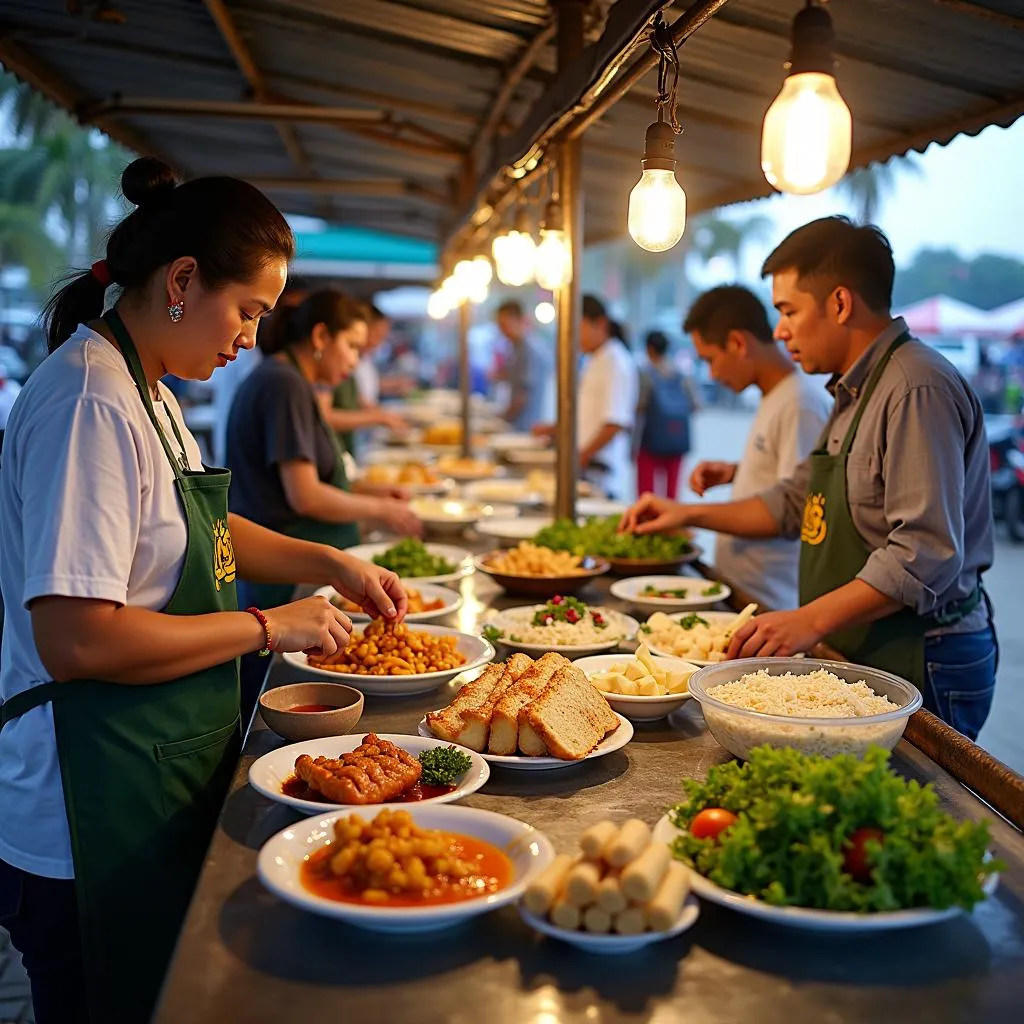 Vietnamese Street Food in Mui Ne