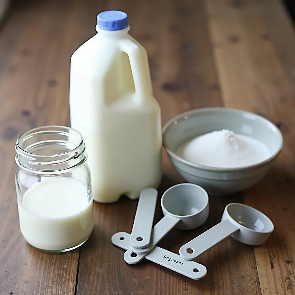 Vietnamese yogurt ingredients