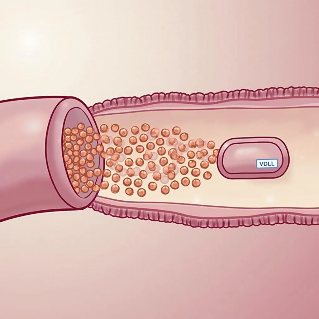 VLDL Transporting Triglycerides