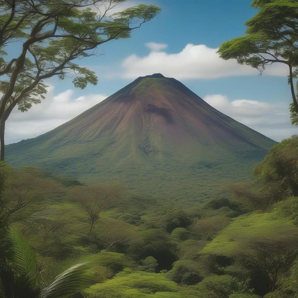 Volcanic Landscape in Nicaragua