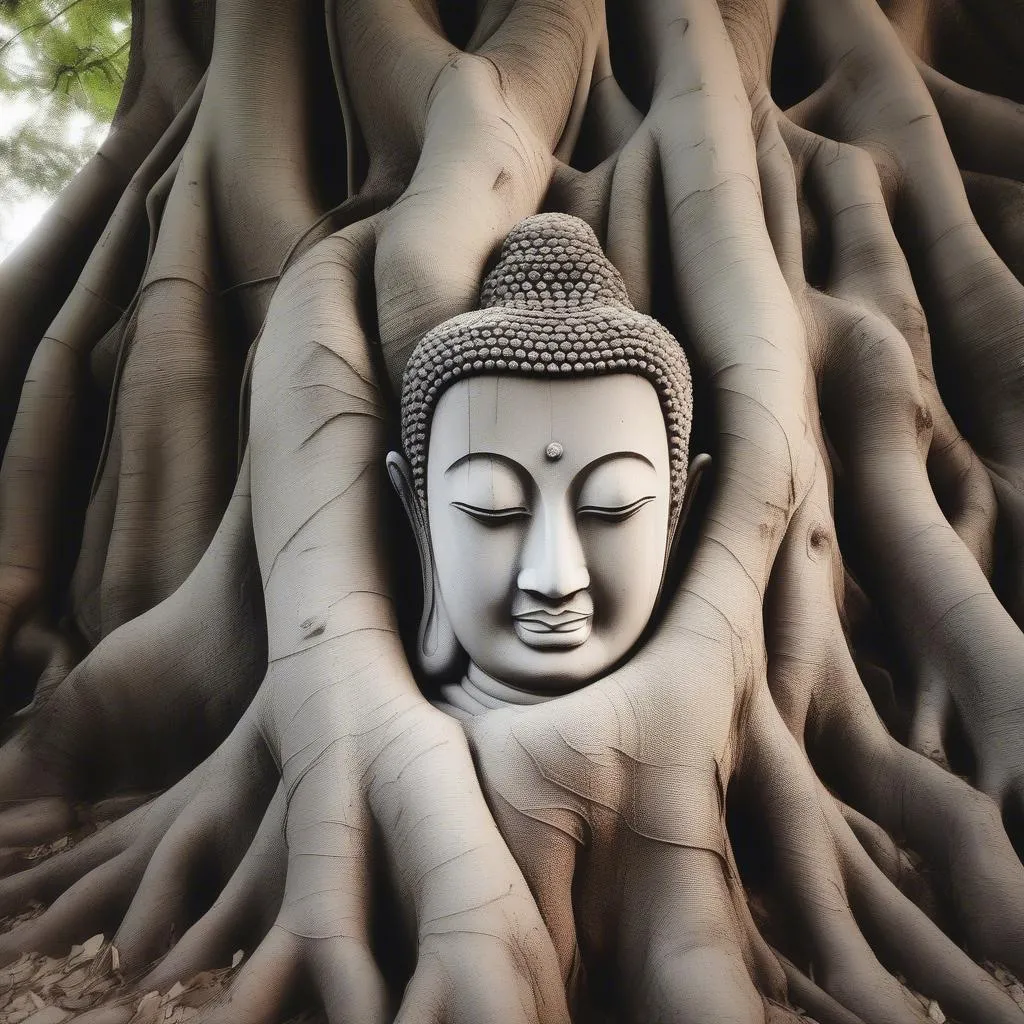 Ayutthaya Buddha Head