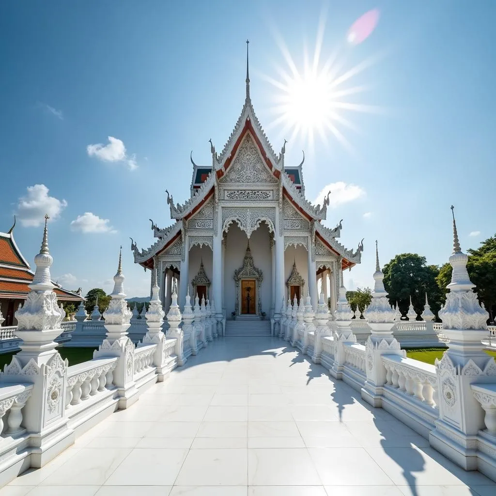 The White Temple in Chiang Rai