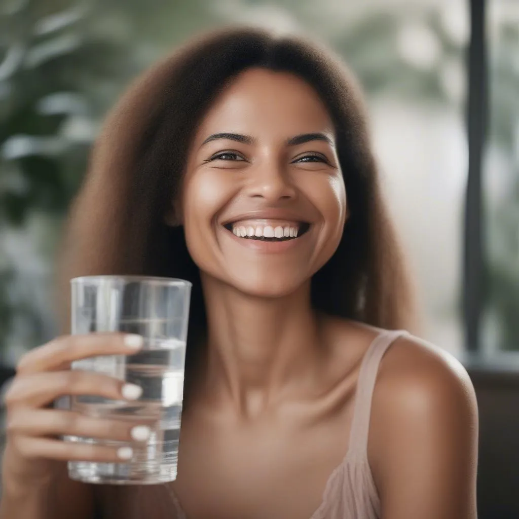 Hydrated Woman