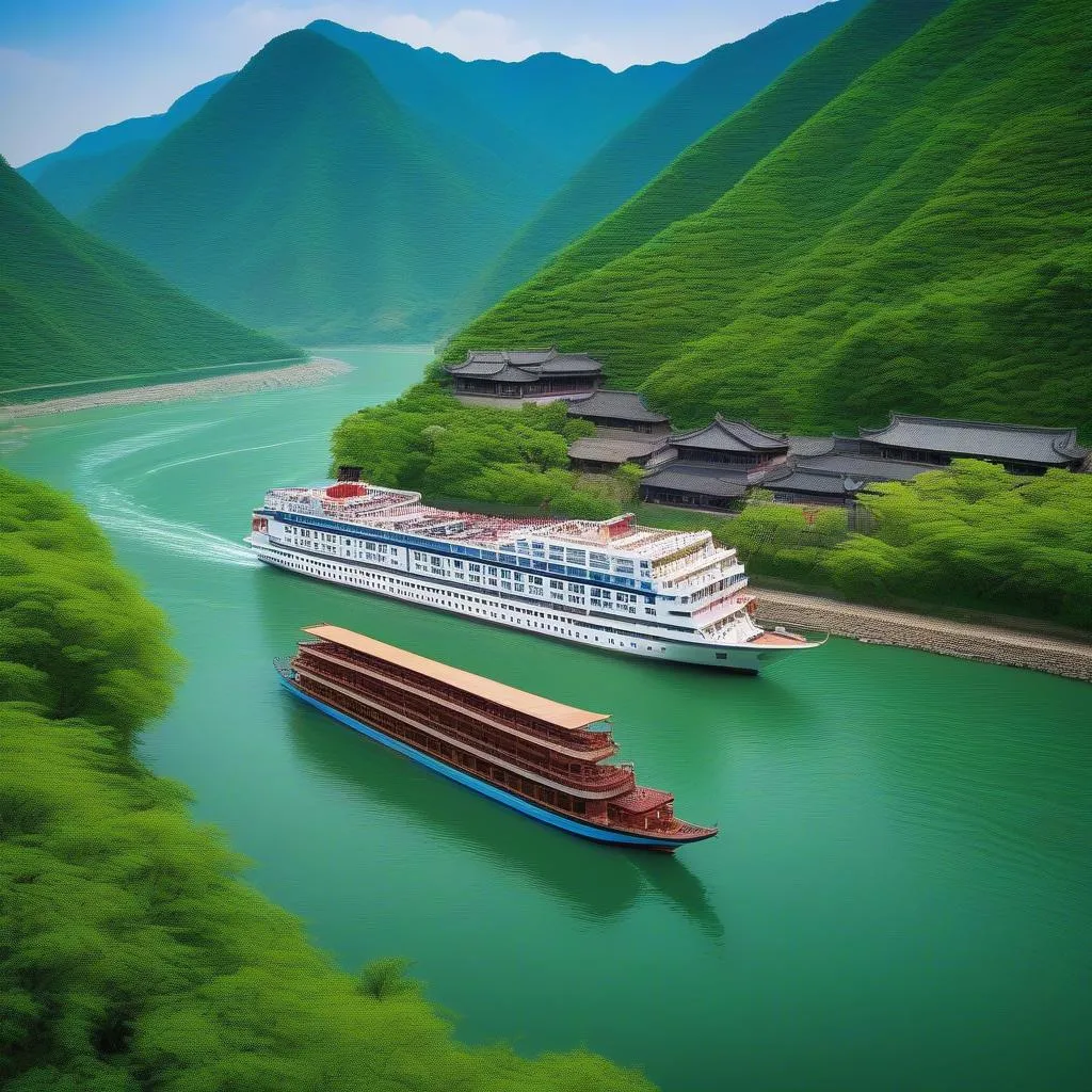 Yangtze River Cruise Scenic Views