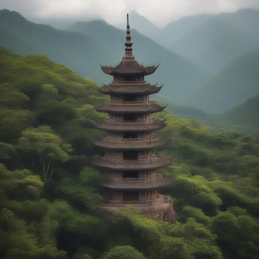 Yen Tu Mountain Pagoda