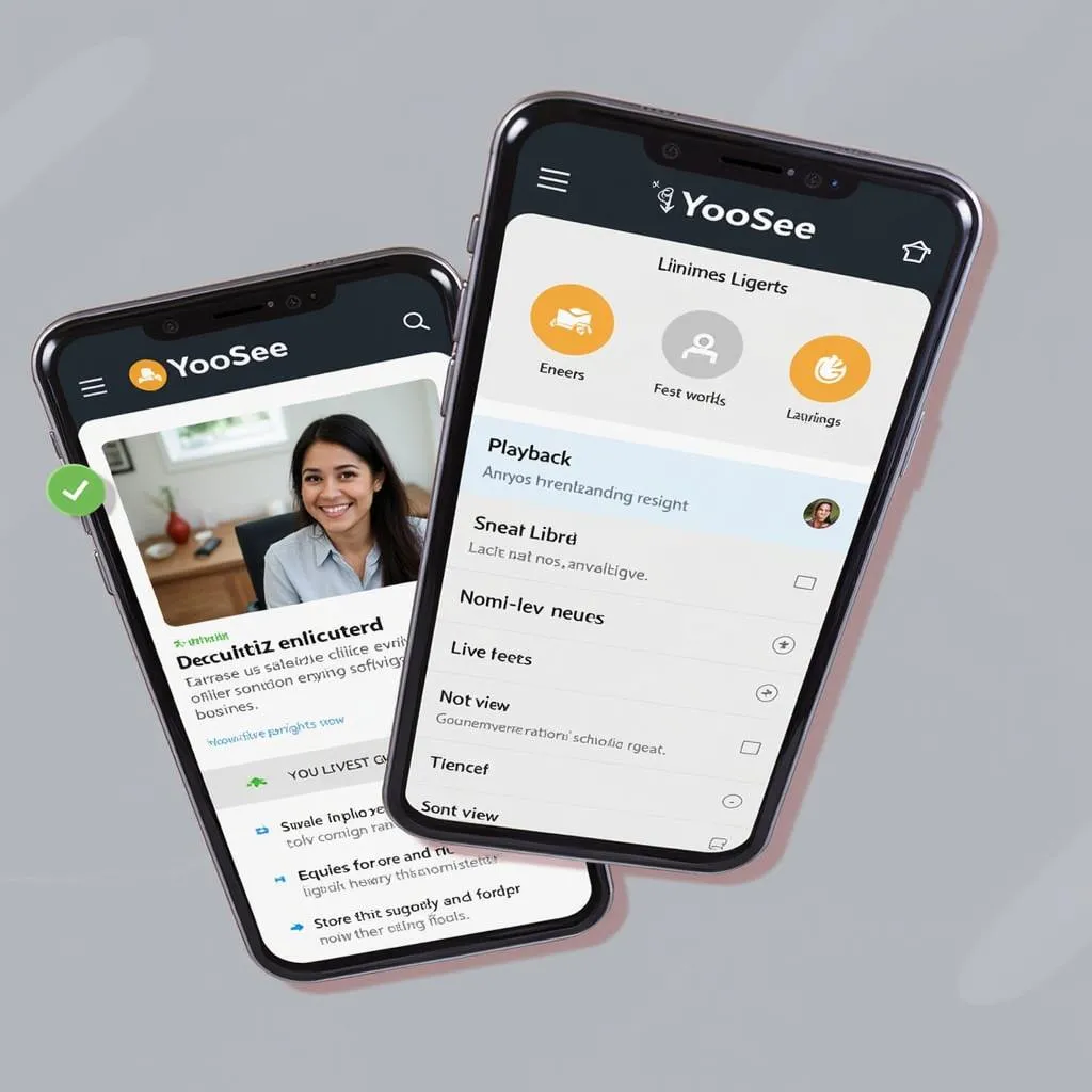 YooSee app interface