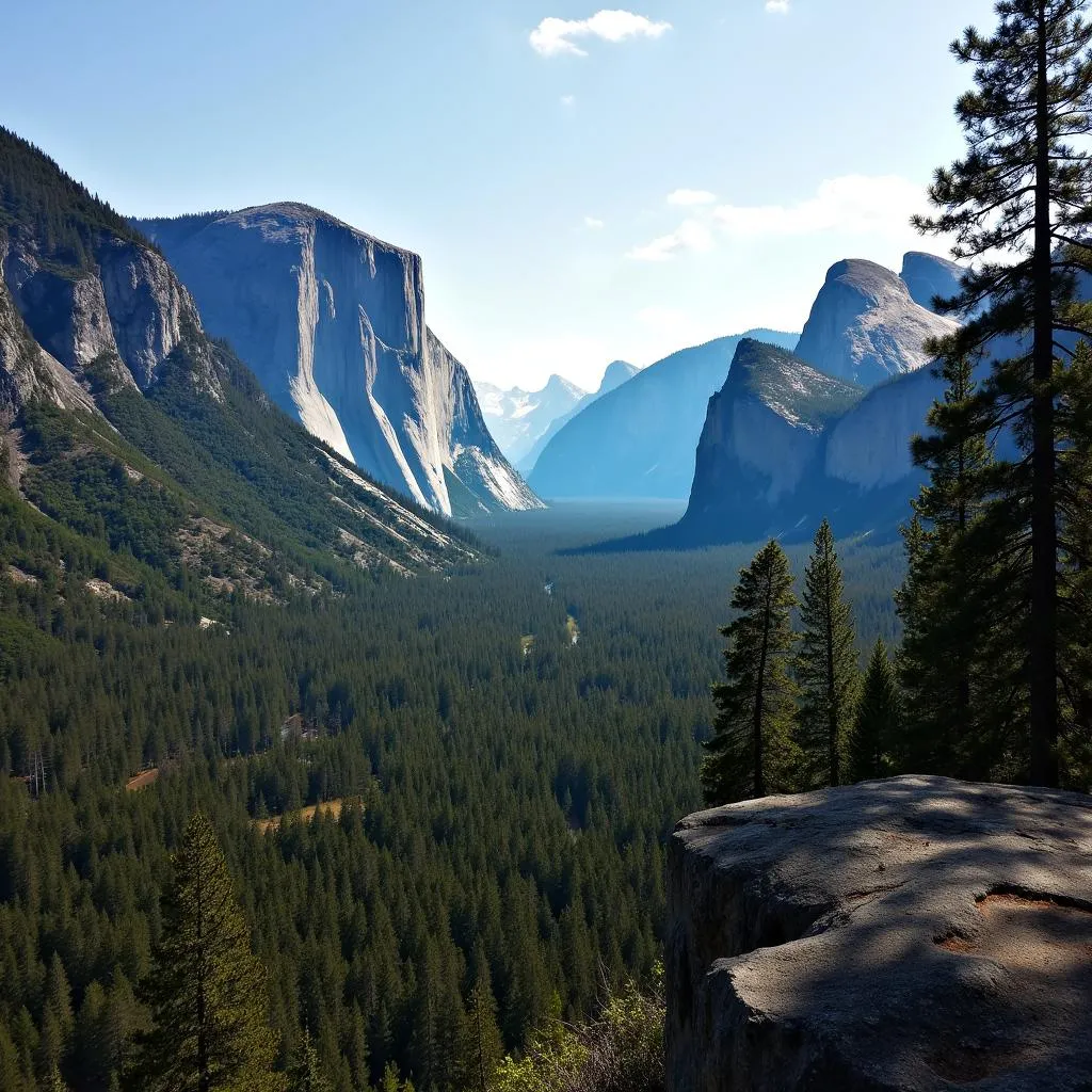 Yosemite Valley with Half Dome