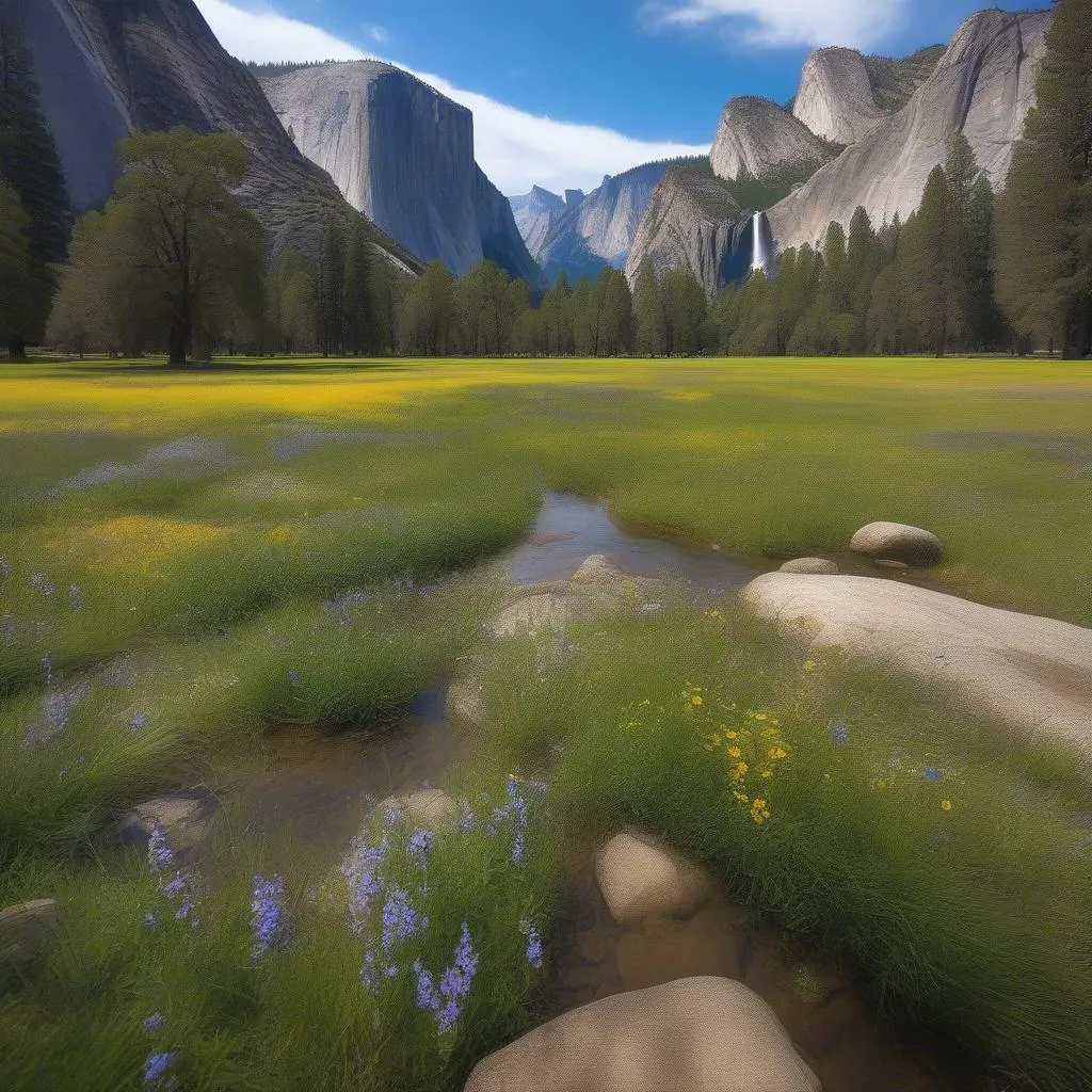 Yosemite National Park in Spring