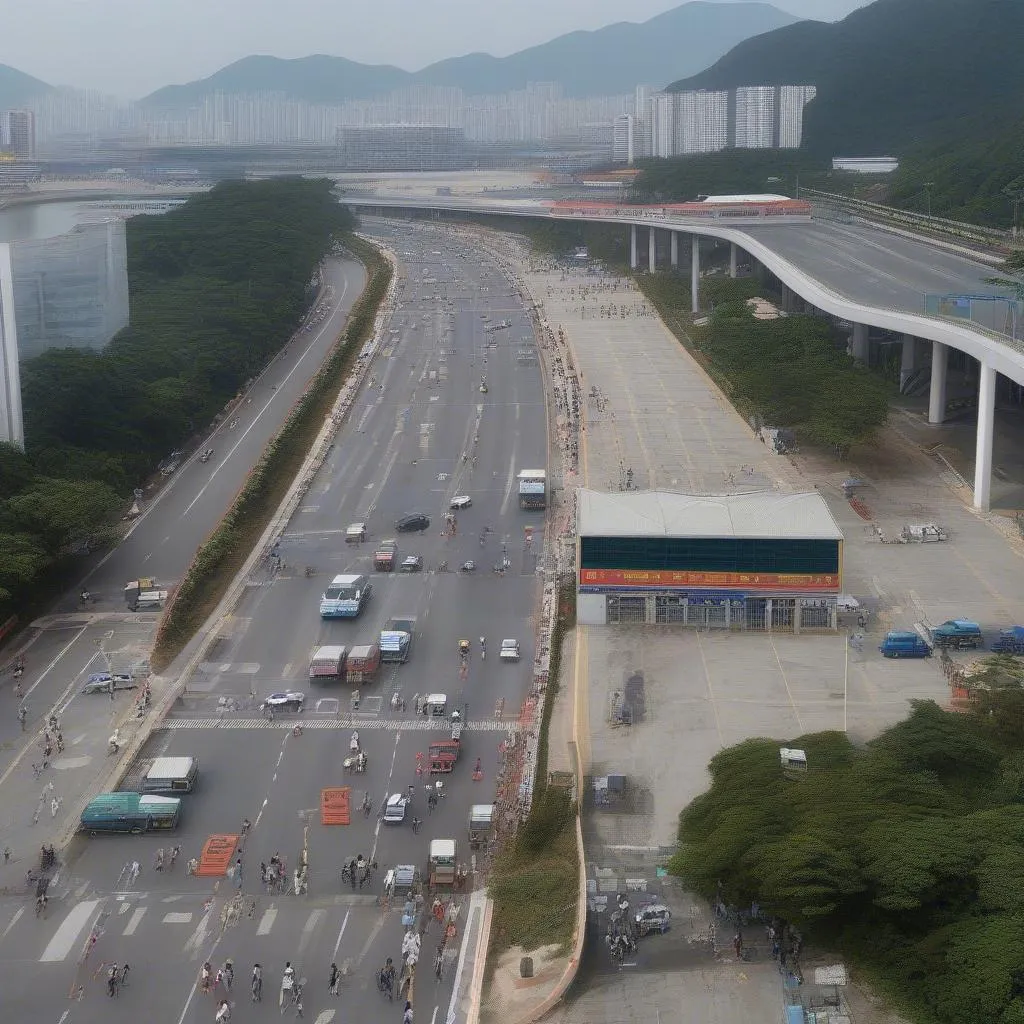 Hong Kong Border Crossing