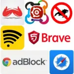 Ad Blocker App Logos