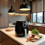 Modern Hanoi kitchen with an air fryer