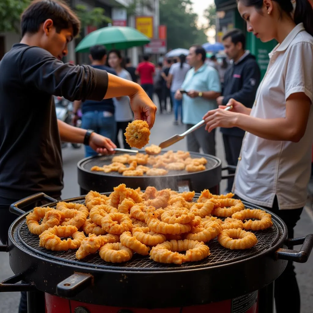 Air Fryer Hanoi Street Food