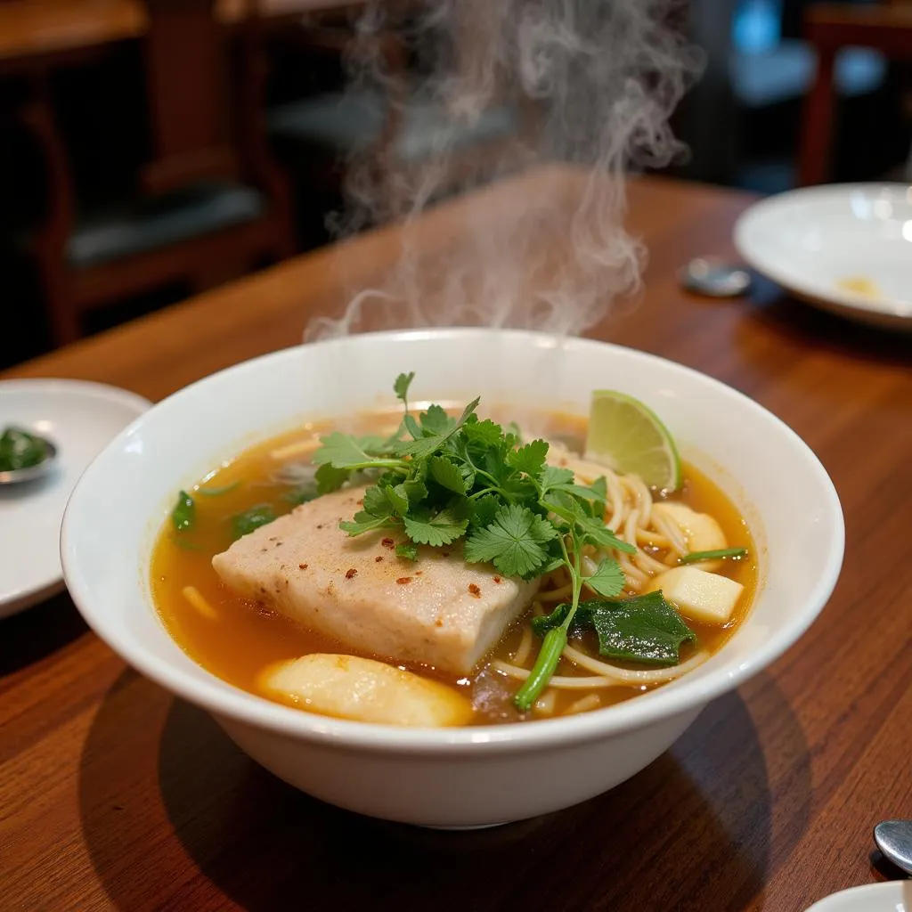 An Giang fish noodle soup