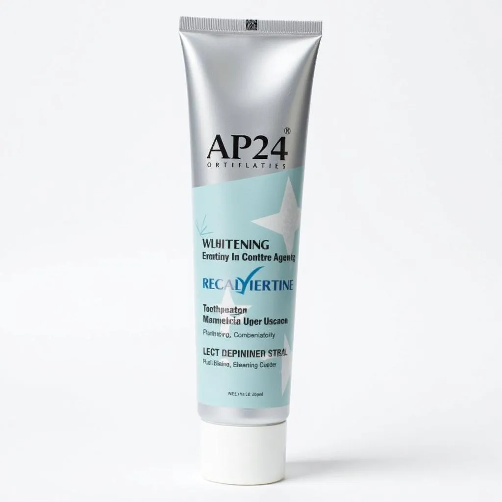 AP24 Whitening Fluoride Toothpaste Packaging