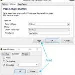 AutoCAD 2007 Printing Interface