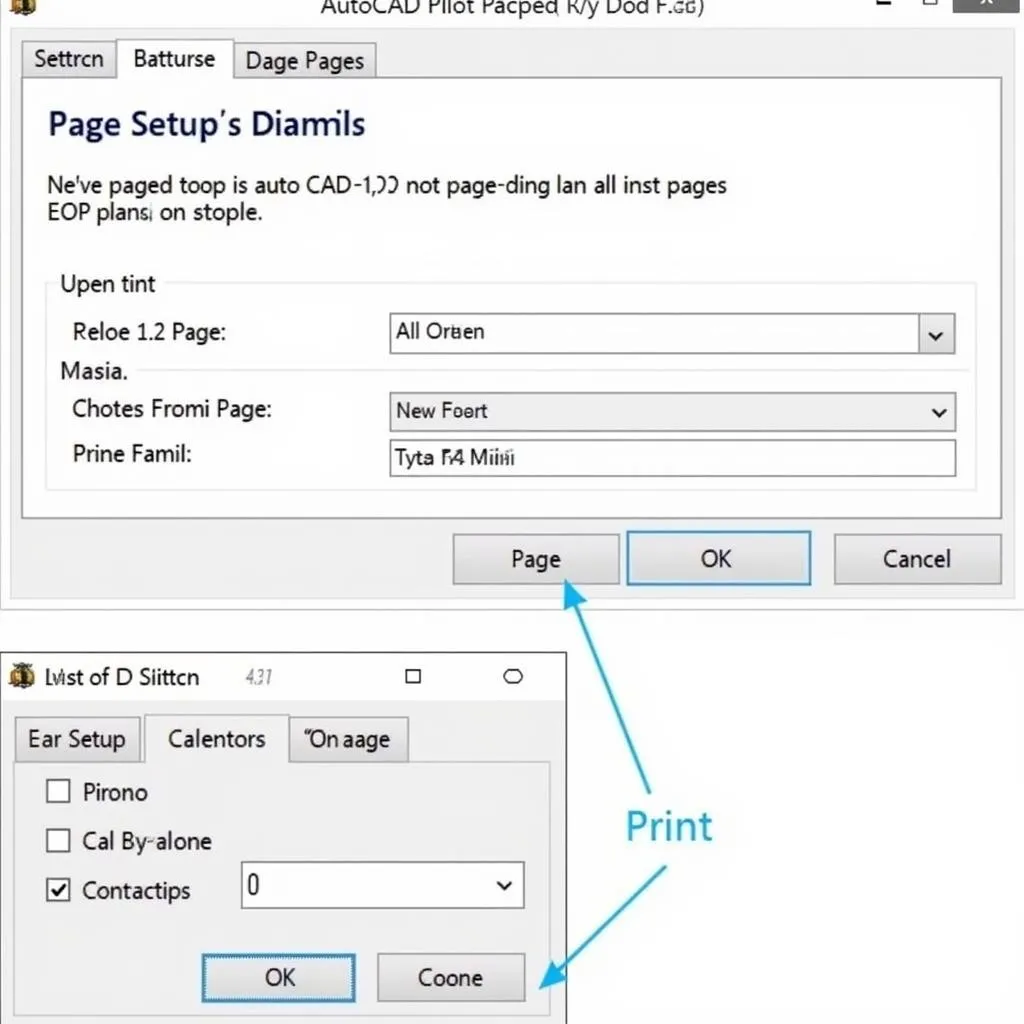 AutoCAD 2007 Printing Interface