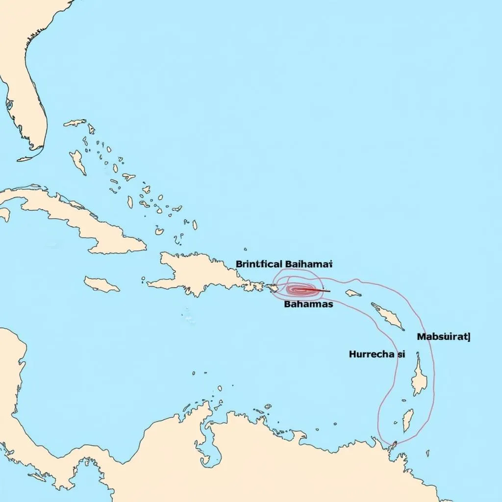 Bahamas Hurricane Season Map