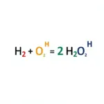 Example of a balanced chemical equation