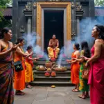 Balinese Temple Ceremony