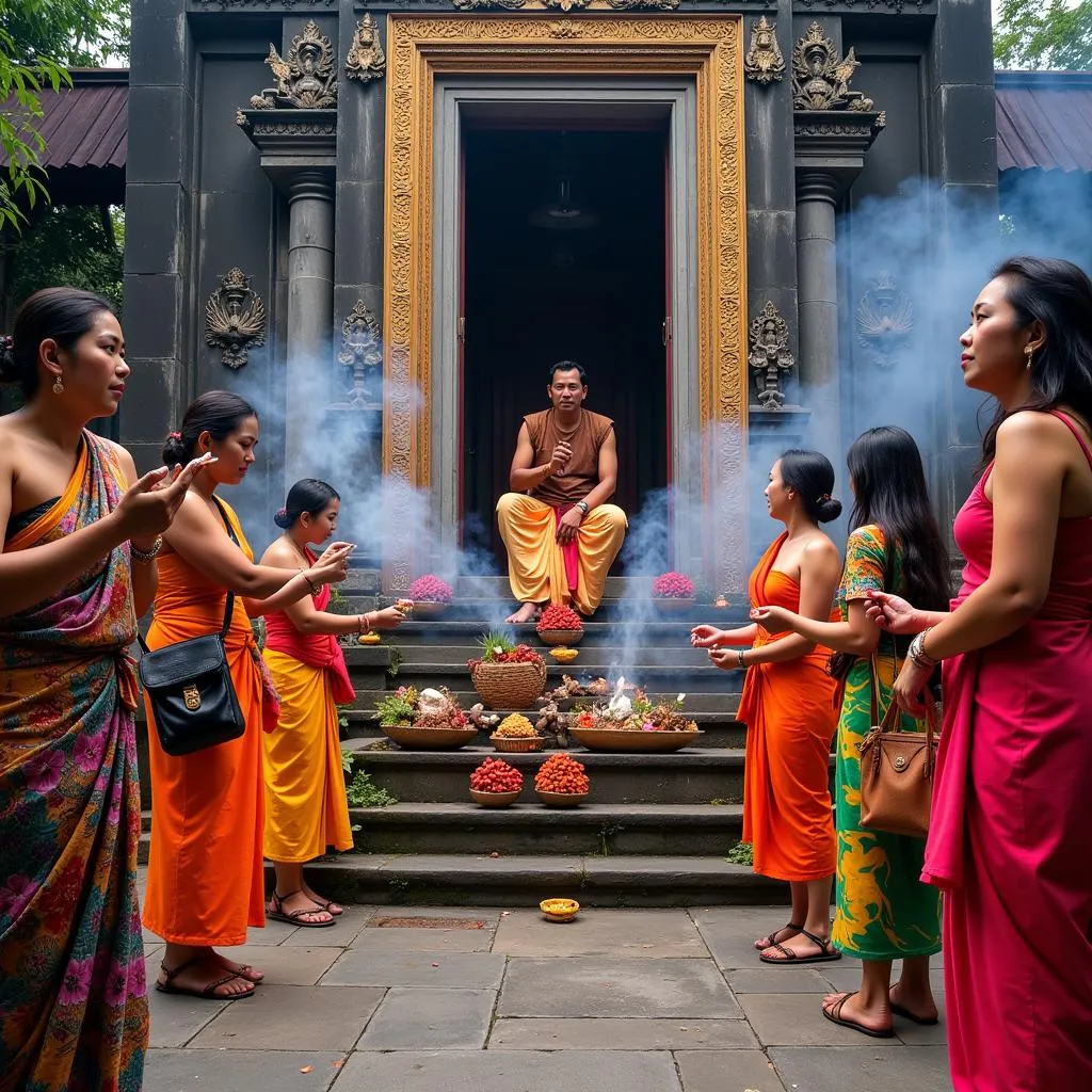 Balinese Temple Ceremony