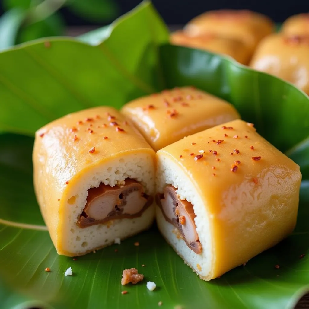 Banh Chung, Vietnamese square sticky rice cake