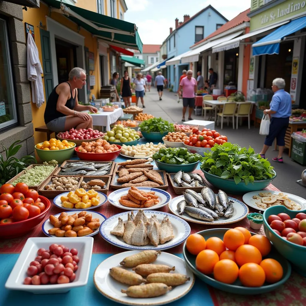 Vibrant Local Market in Bermuda