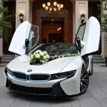 BMW i8 wedding car in Hanoi