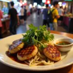 Bun Cha at Hanoi Night Market