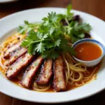 Bun Cha: A staple in Vietnamese cuisine.