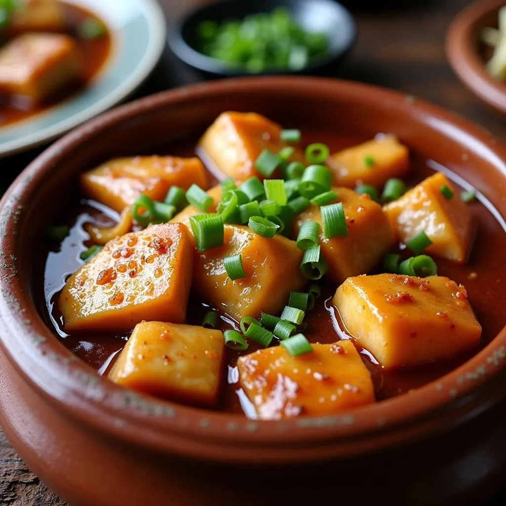  A clay pot of Ca Kho To