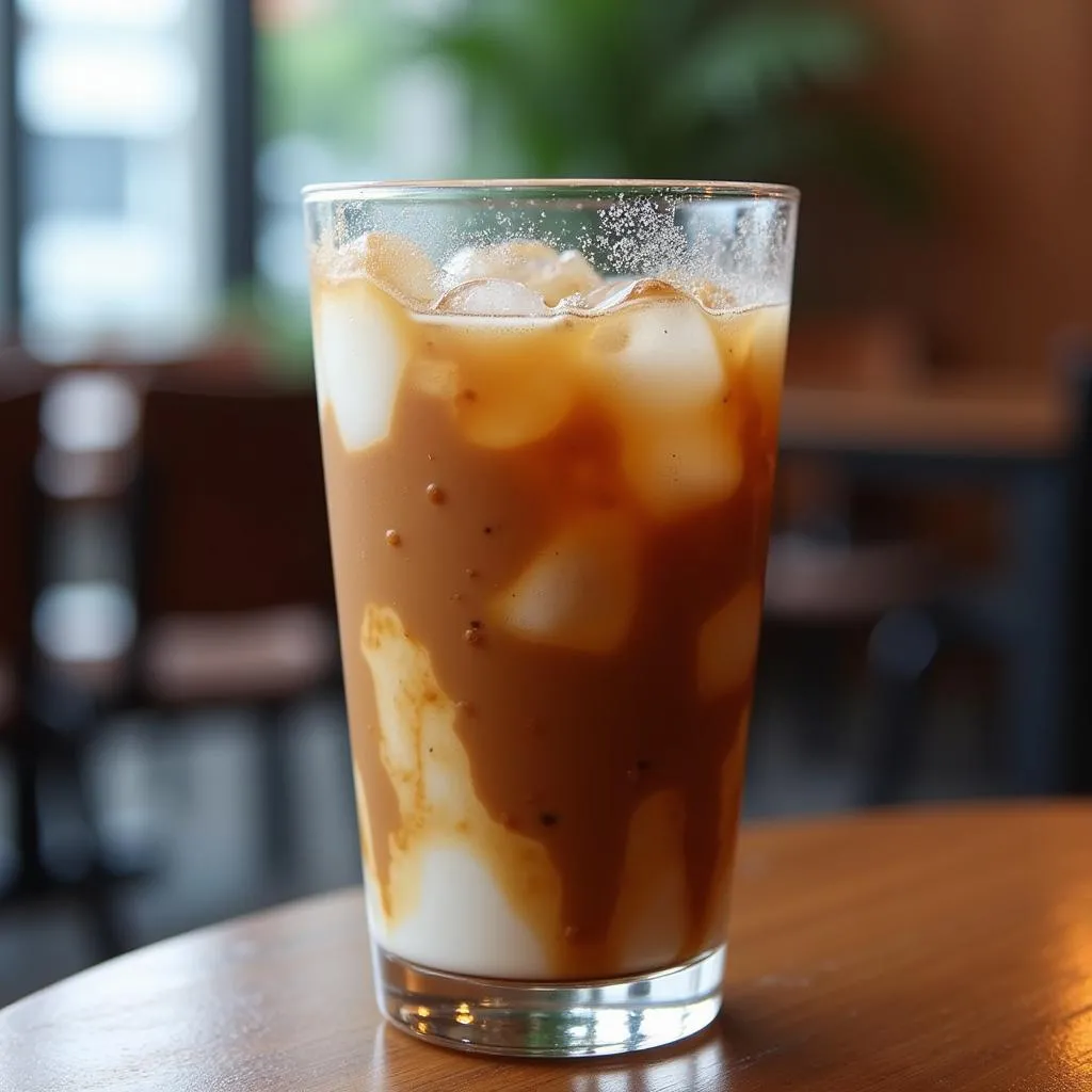 Vietnamese Iced Coffee in Da Lat