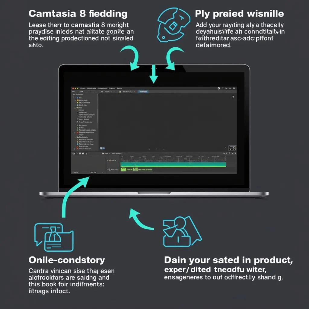 Camtasia 8 interface