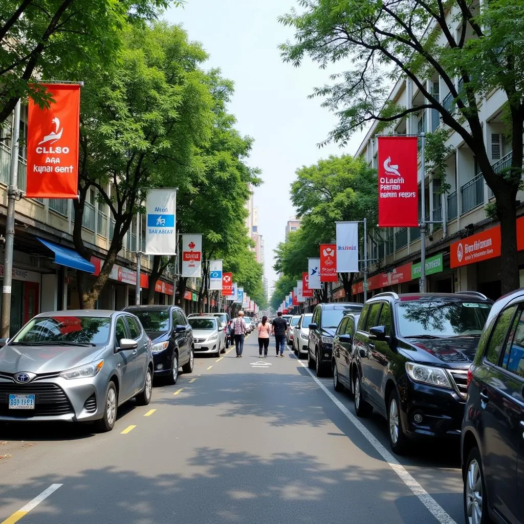 Car rental options in Hanoi