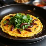 Cha Ruoi - Vietnamese Ragworm Omelette