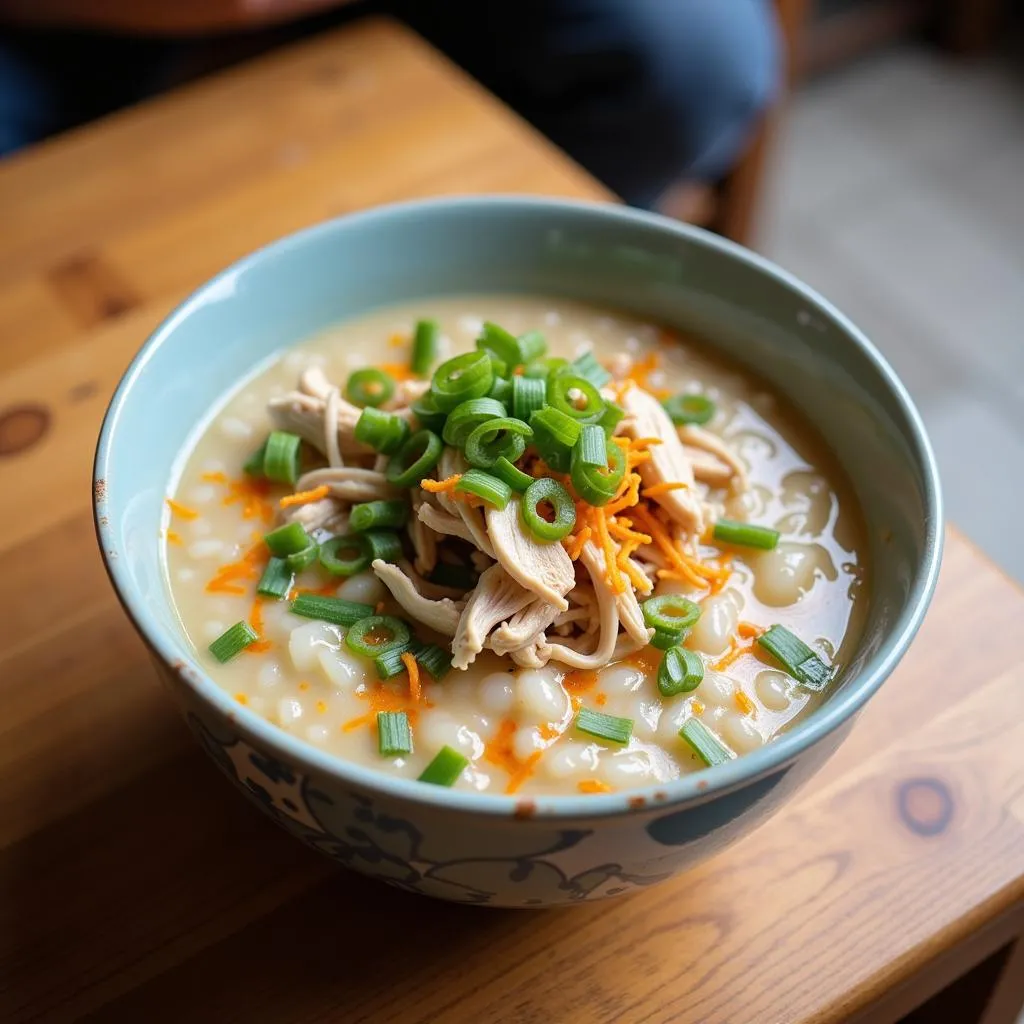 Chao Rice Porridge: A Soothing Hangover Remedy in Hanoi