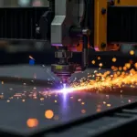 CNC Plasma Cutter in Action