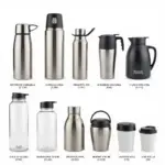 Various thermos designs and features