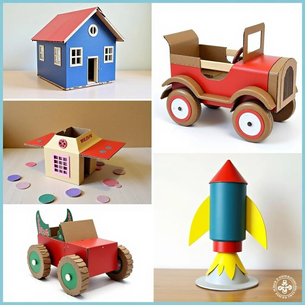 DIY Cardboard Box Toys