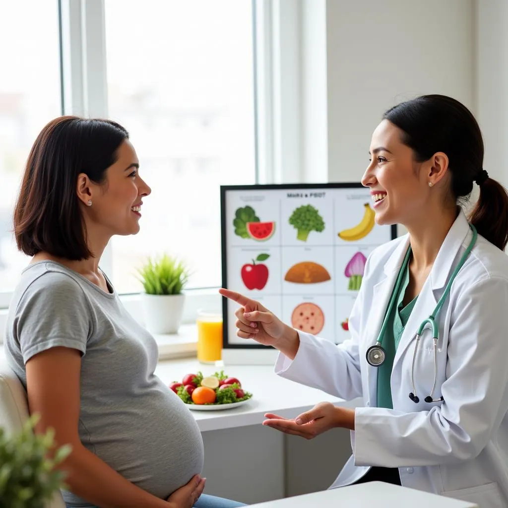 Prenatal care and dietary advice